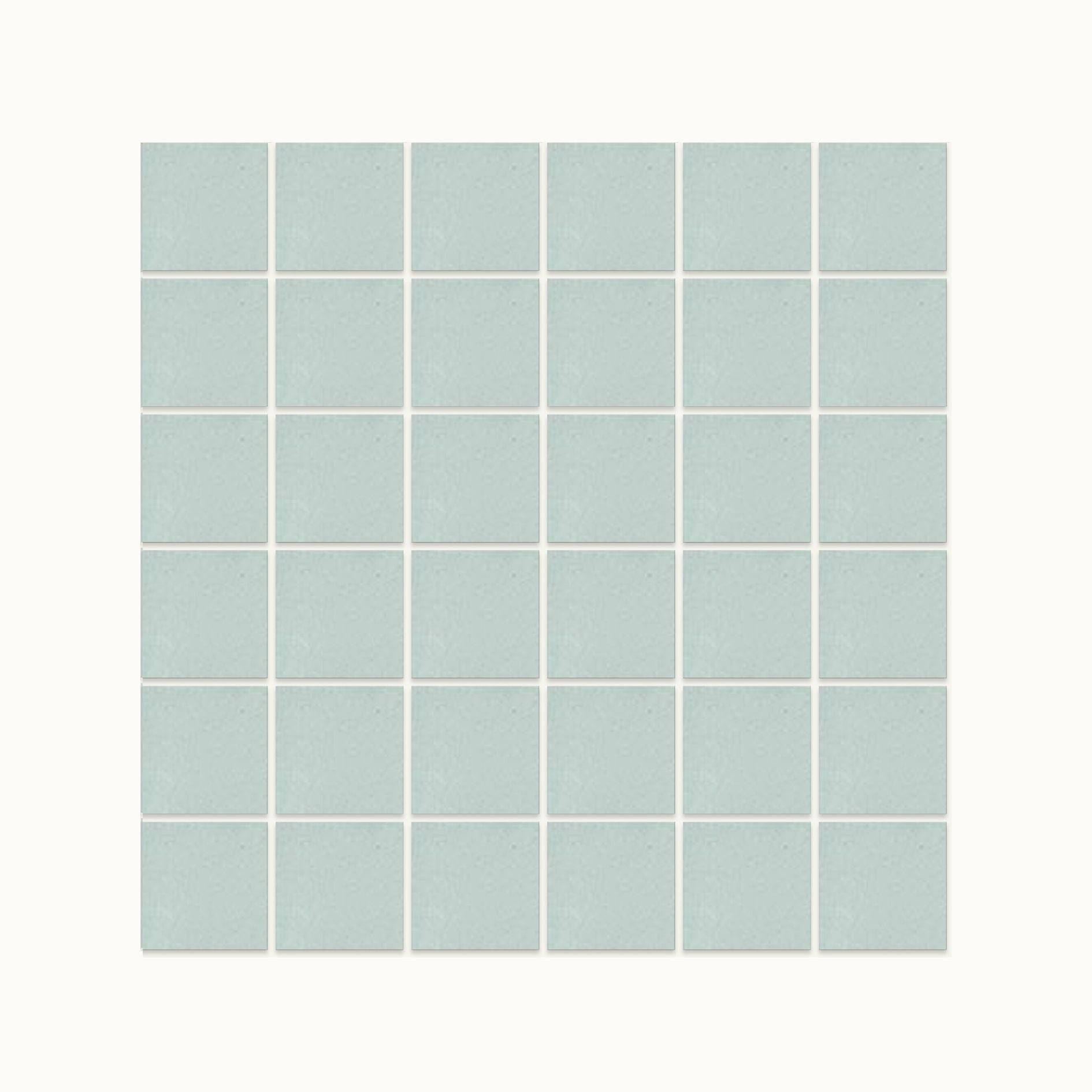 Playtile Mint Unglazed Mosaic - Tisa Home