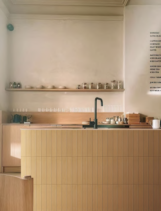 Brixton Ochre Subway Tile