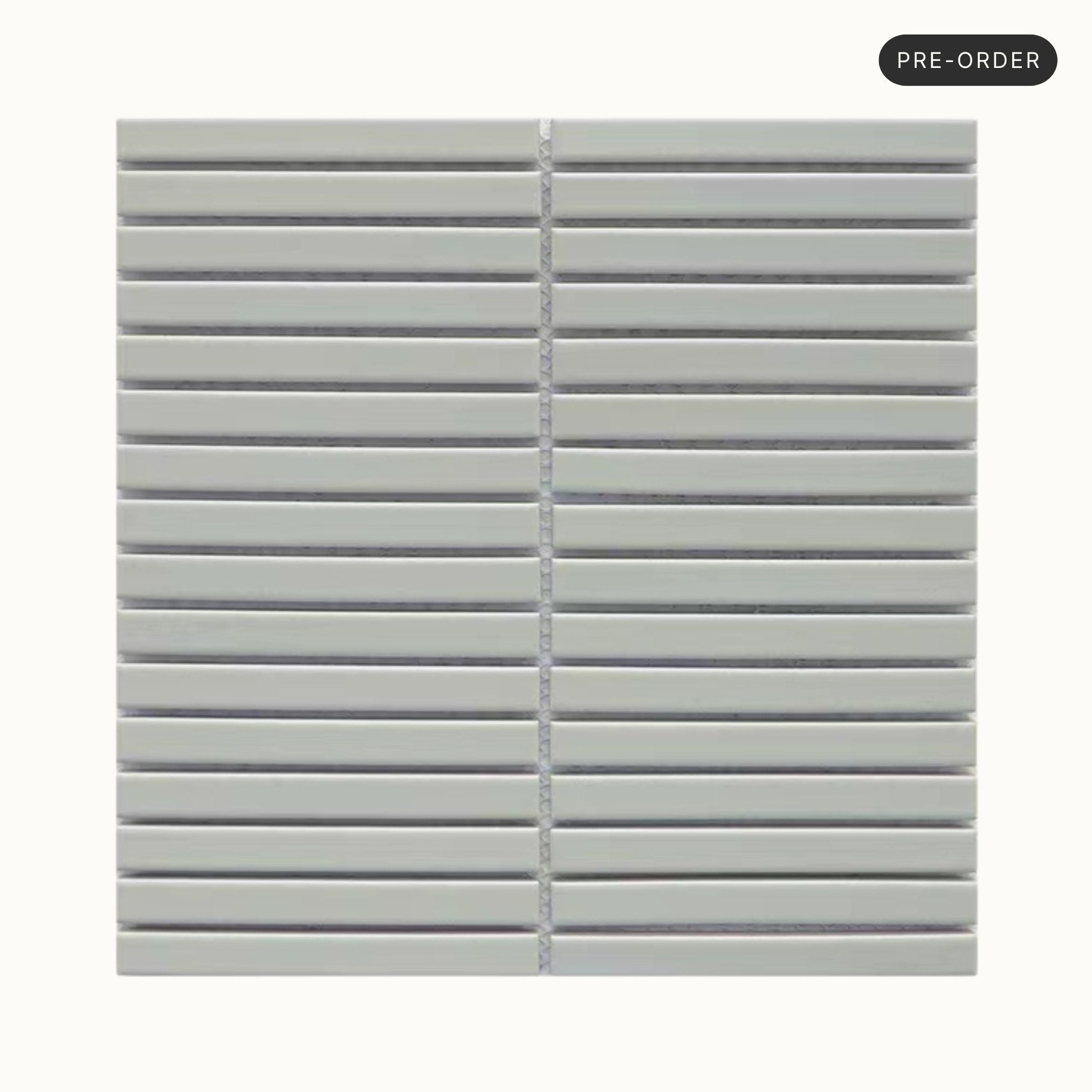 Wafer Soft Grey Kit Kat Tile - Tisa Home