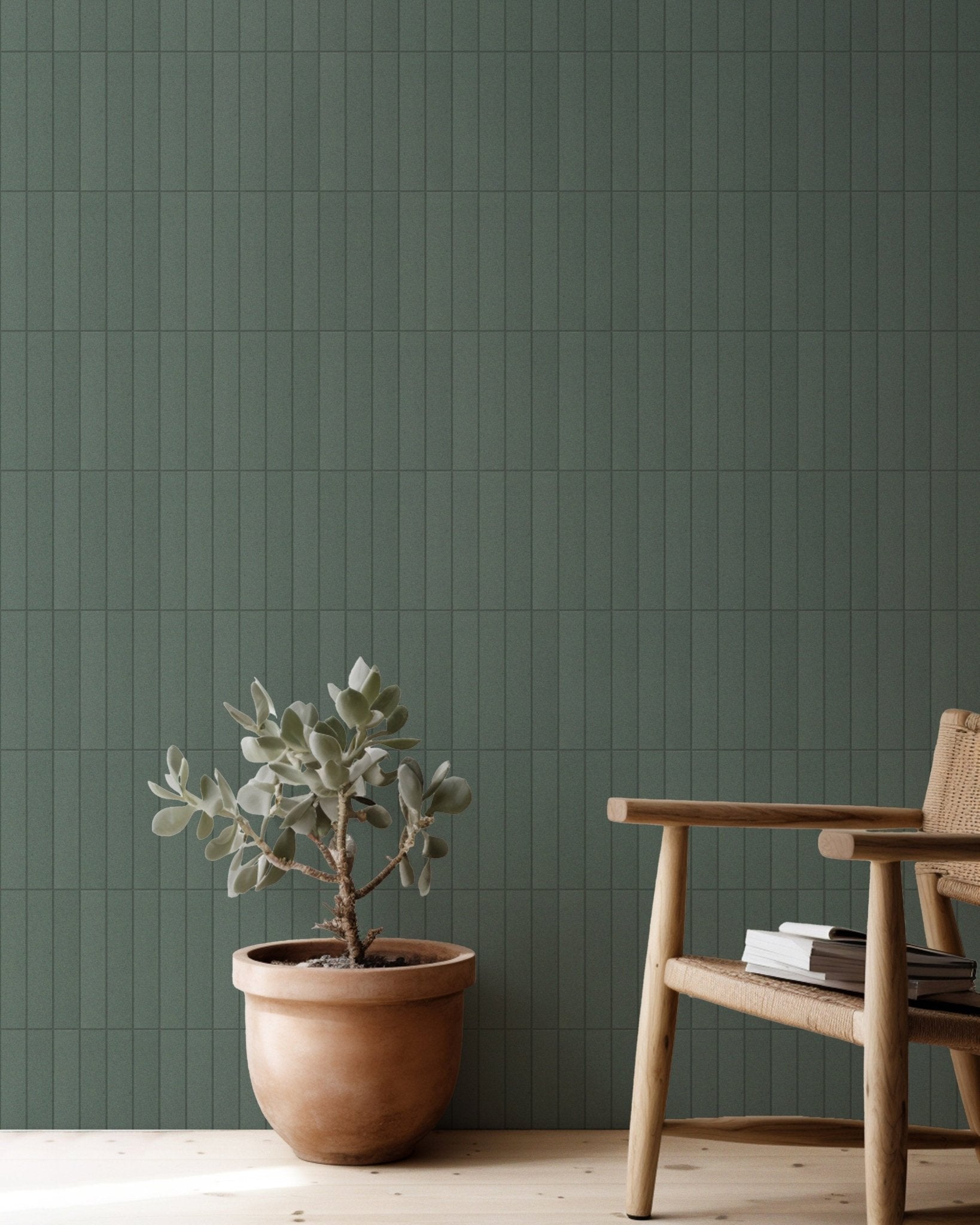 Brixton Moss Subway Tile - Tisa Home