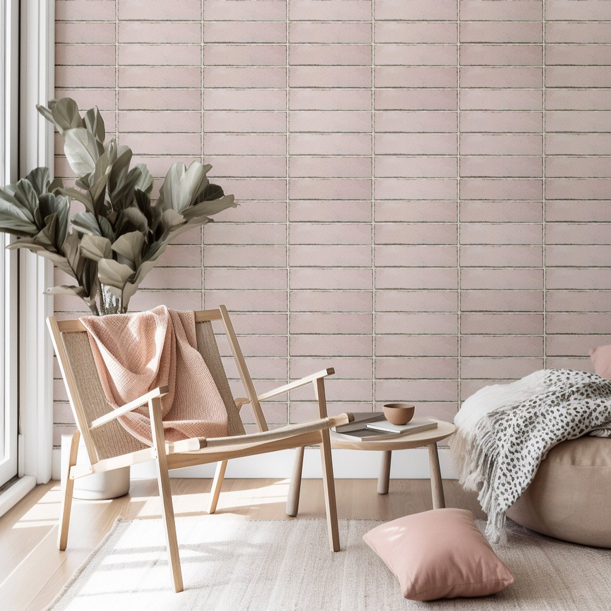 Epoch Blush Subway Tile - Tisa Home